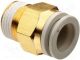 SMC KQ2H06-M5A 6MM ONE-TOUCH FITTING TO M5 MALE THREAD (PACK 5)